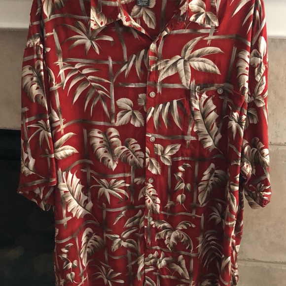 St. John's Bay Men's Shirt button down Short Sleeve Size XXL =F - Picture 1 of 11
